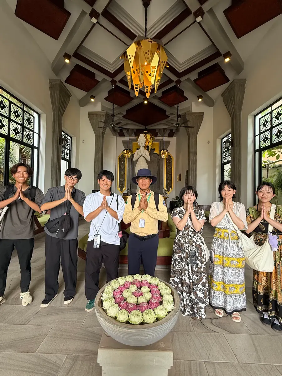 カンボジアでの活動の様子